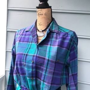 Light-weight flannel cotton top